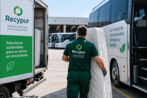 reciclaje de colchones empresas de transporte
